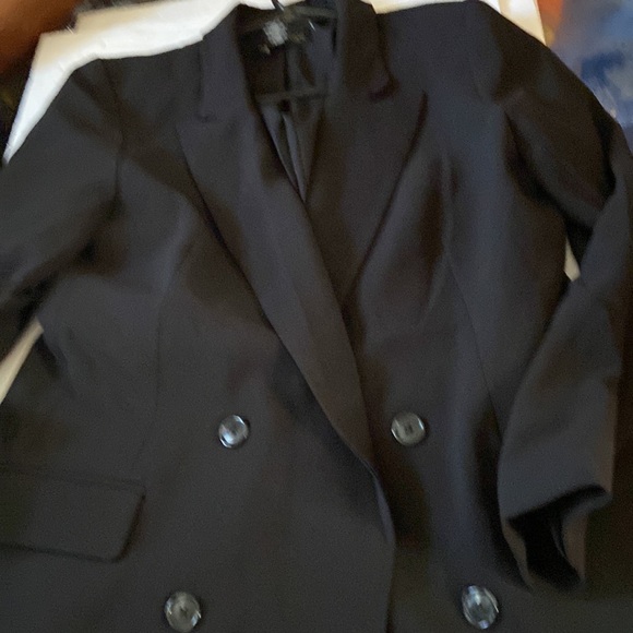 Rachel Zoe faux double breasted jacket - Picture 7 of 14